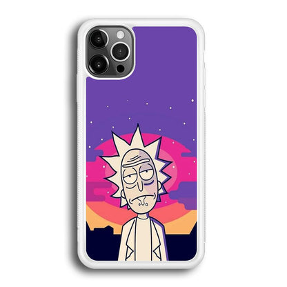 Rick and Morty Night Face iPhone 12 Pro Max Case-Oxvistore