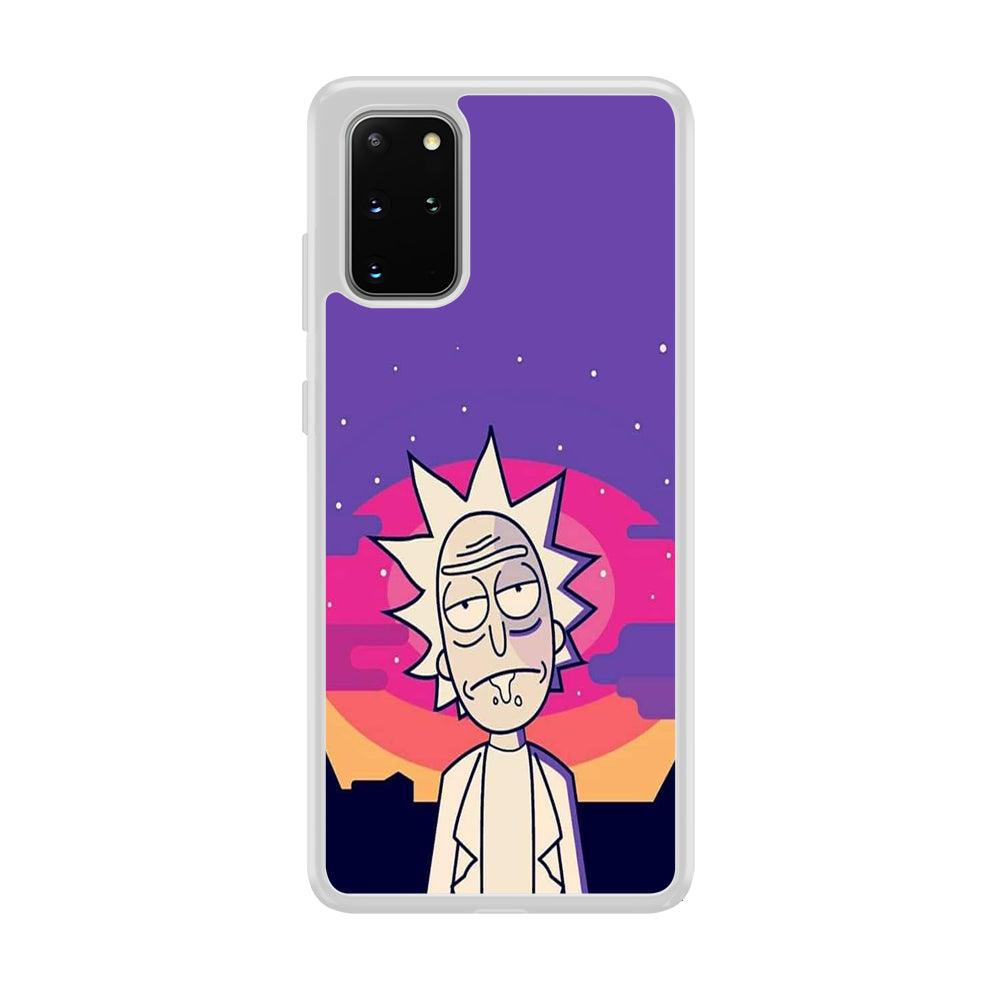 Rick and Morty Night Face Samsung Galaxy S20 Plus Case-Oxvistore