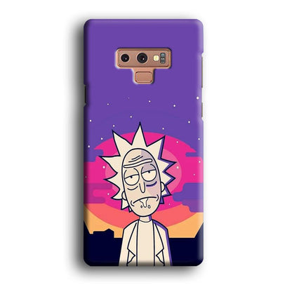 Rick and Morty Night Face Samsung Galaxy Note 9 Case-Oxvistore