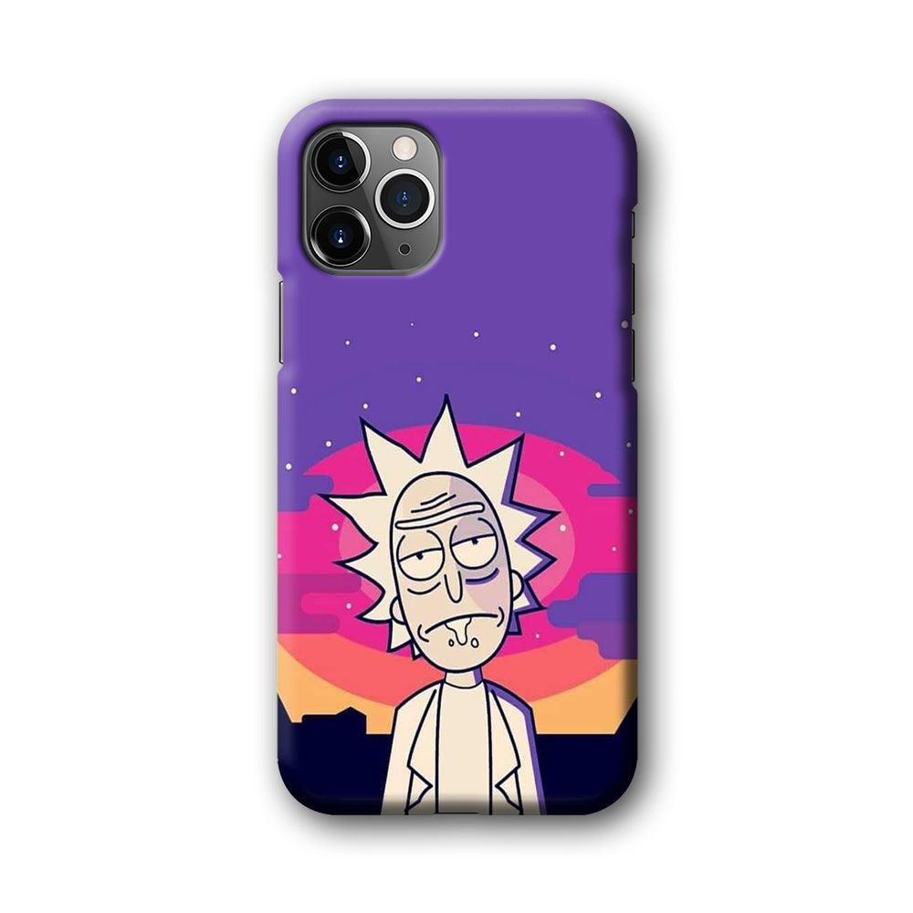 Rick and Morty Night Face iPhone 11 Pro Max Case-Oxvistore