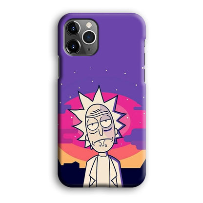 Rick and Morty Night Face iPhone 12 Pro Max Case-Oxvistore