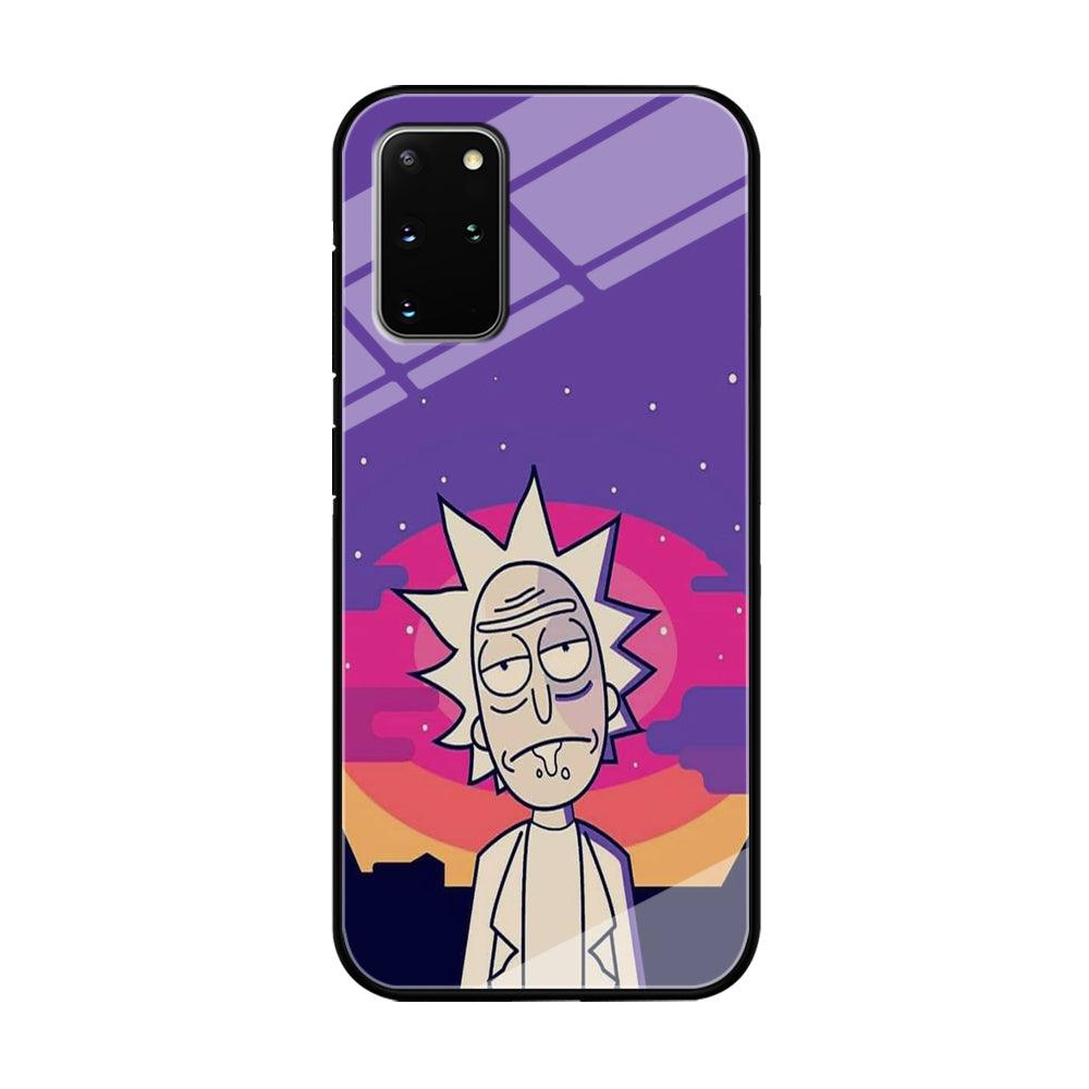 Rick and Morty Night Face Samsung Galaxy S20 Plus Case-Oxvistore