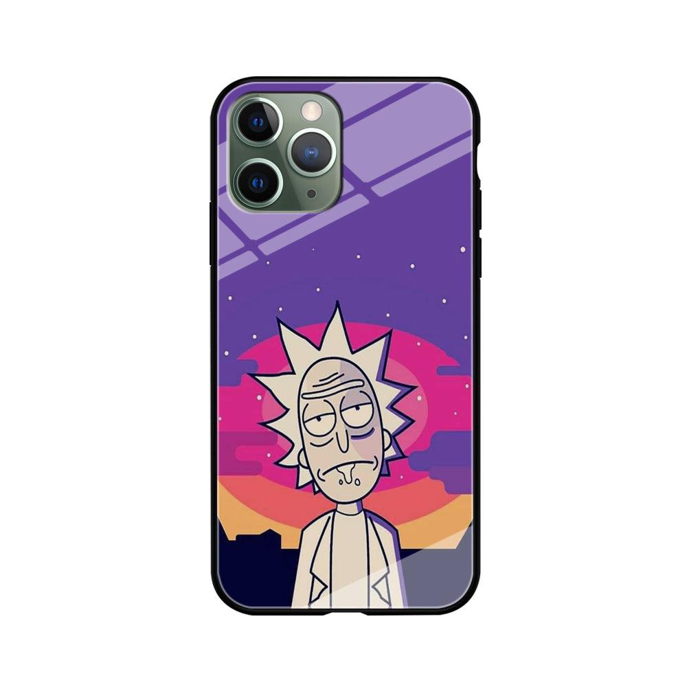 Rick and Morty Night Face iPhone 11 Pro Max Case-Oxvistore