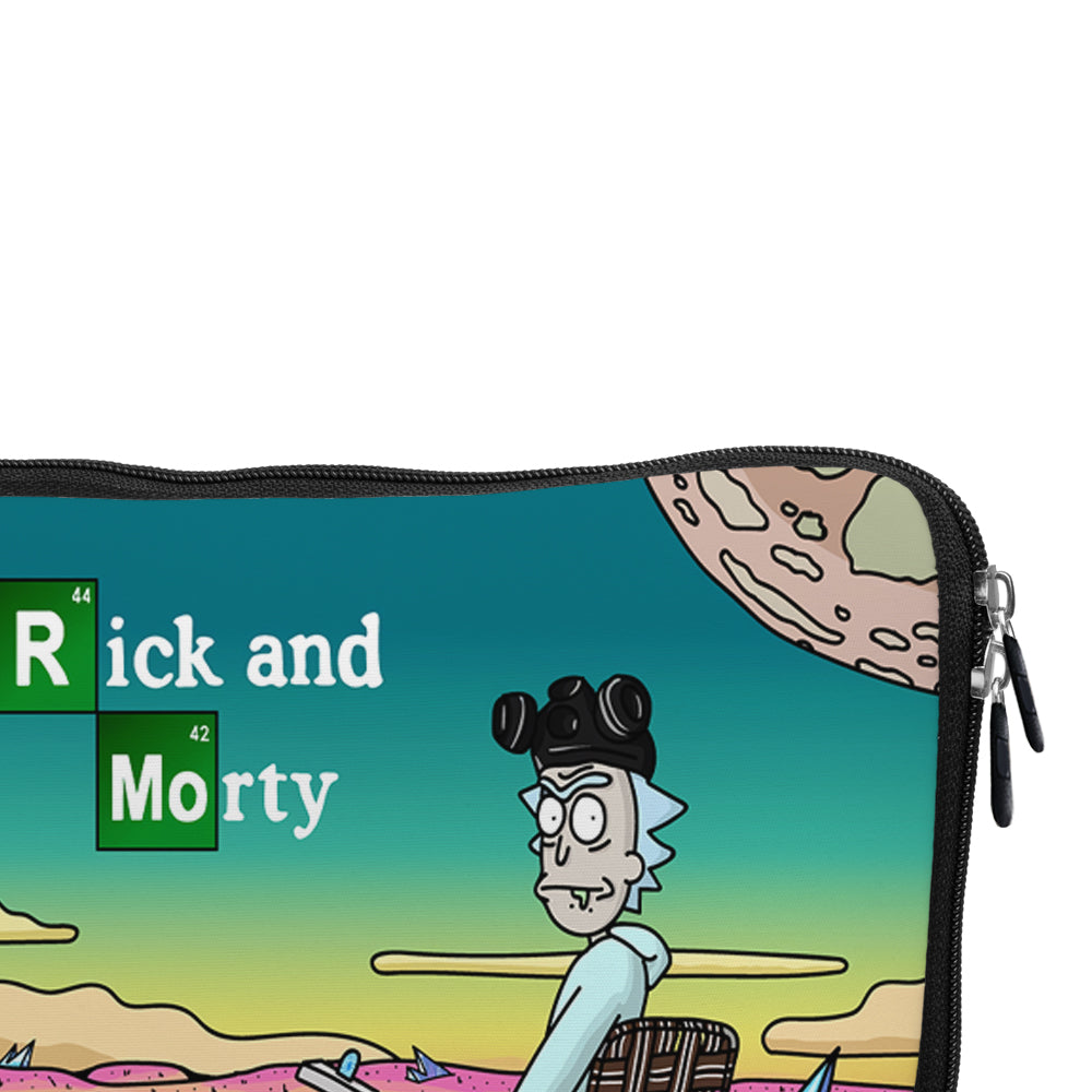 Rick and Morty Sit on Another Planet Laptop Sleeve Protective Cover