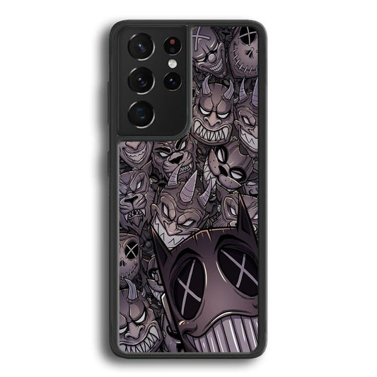 Ridicule from Underground Samsung Galaxy S24 Ultra Case-Rubber Black (2D Case)-Oxvistore