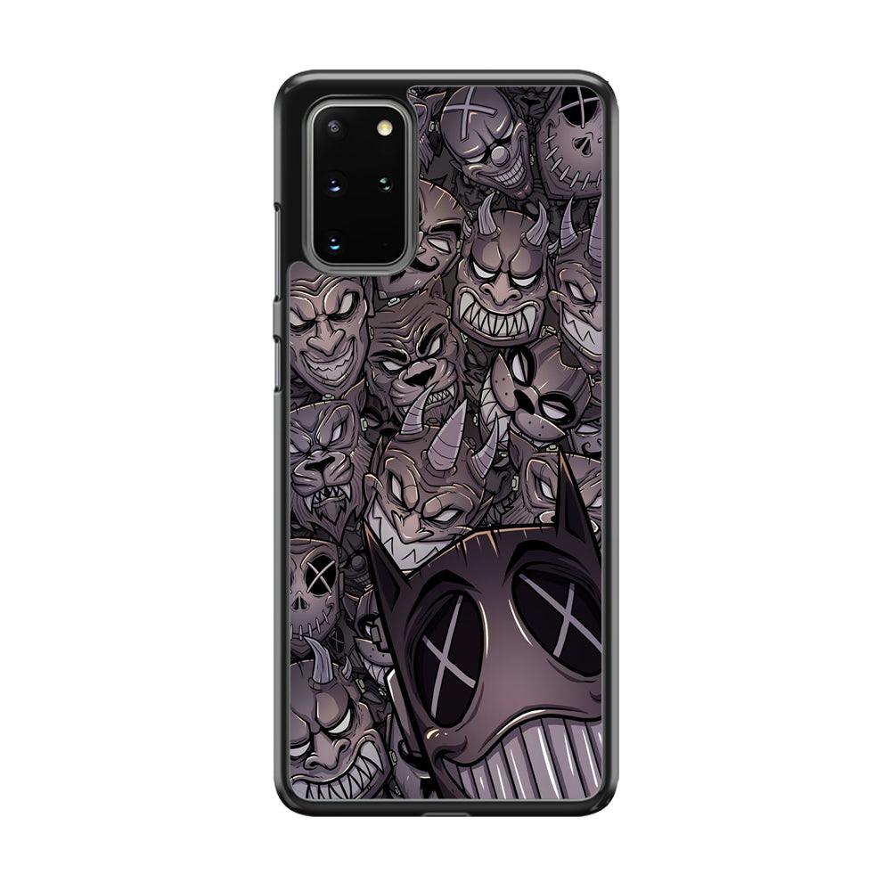 Ridicule from Underground Samsung Galaxy S20 Plus Case-Rubber Black (2D Case)-Oxvistore