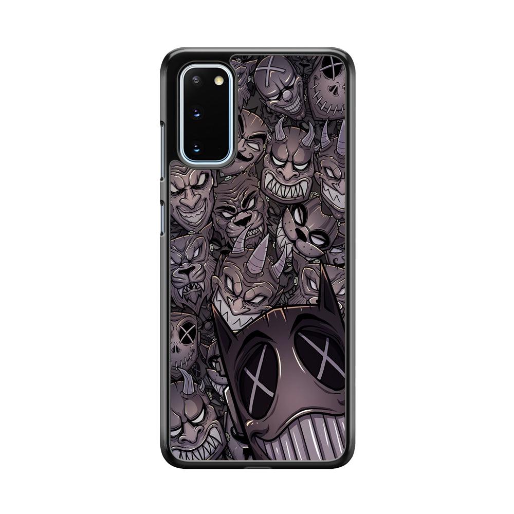 Ridicule from Underground Samsung Galaxy S20 Case-Rubber Black (2D Case)-Oxvistore