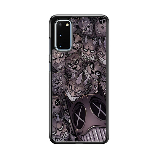 Ridicule from Underground Samsung Galaxy S20 Case-Rubber Black (2D Case)-Oxvistore