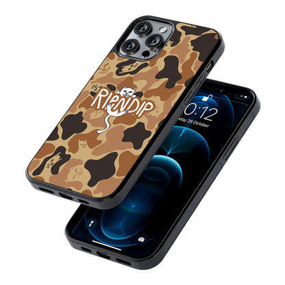 Rip N Dip Brown Camo 2D Rubber Phone Case-Oxvistore