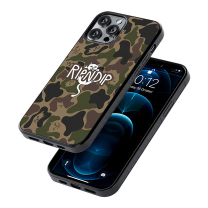 Rip N Dip Green Camo 2D Rubber Phone Case-Oxvistore