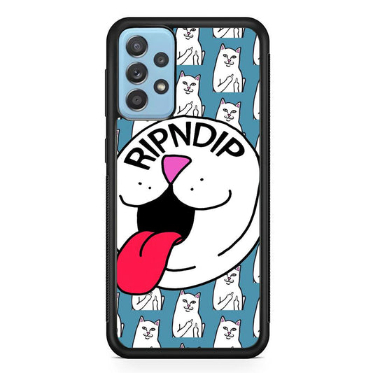 Rip N Dip Pill Dip Samsung Galaxy A72 Case-Rubber Black (2D Case)-Oxvistore