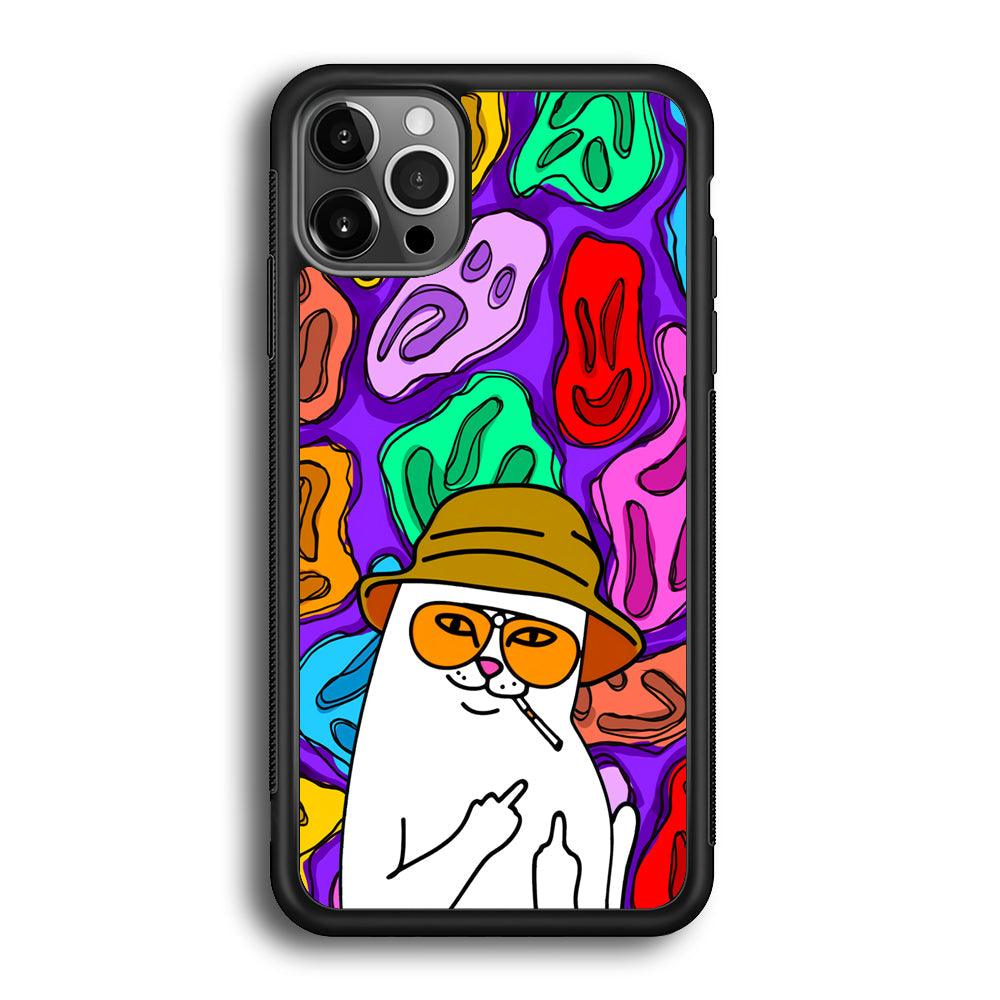 Rip N Dip Scary Master iPhone 12 Pro Case-Rubber Black (2D Case)-Oxvistore
