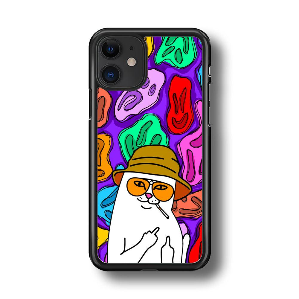 Rip N Dip Scary Master iPhone 11 Case-Rubber Black (2D Case)-Oxvistore