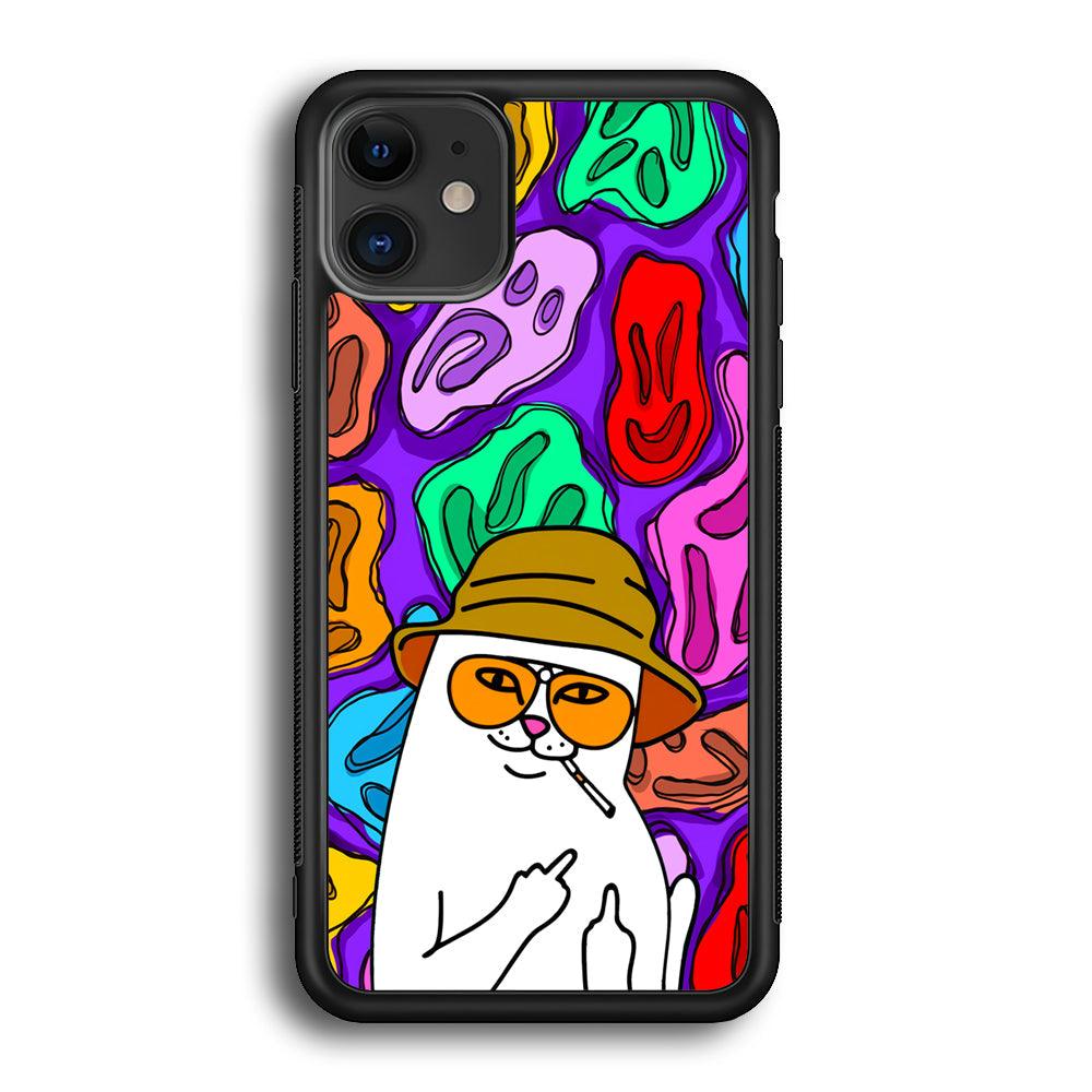 Rip N Dip Scary Master iPhone 12 Case-Rubber Black (2D Case)-Oxvistore