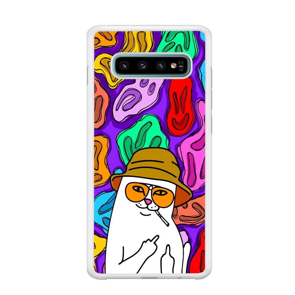 Rip N Dip Scary Master Samsung Galaxy S10 Case-Oxvistore