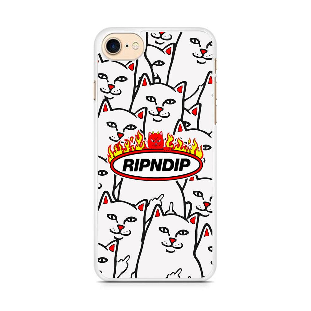 Rip N Dip Spirit Flames iPhone 8 Case-Oxvistore