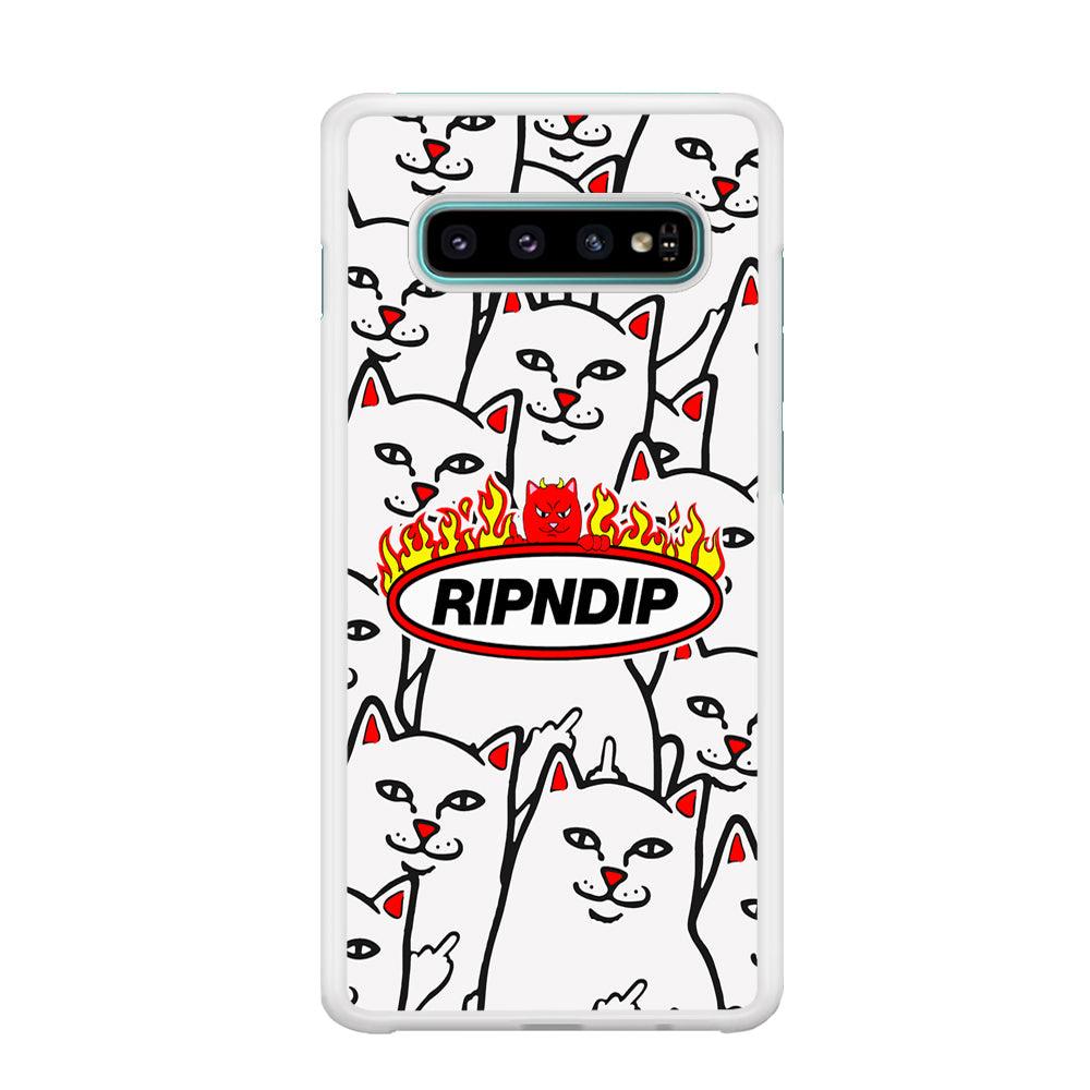 Rip N Dip Spirit Flames Samsung Galaxy S10 Case-Oxvistore