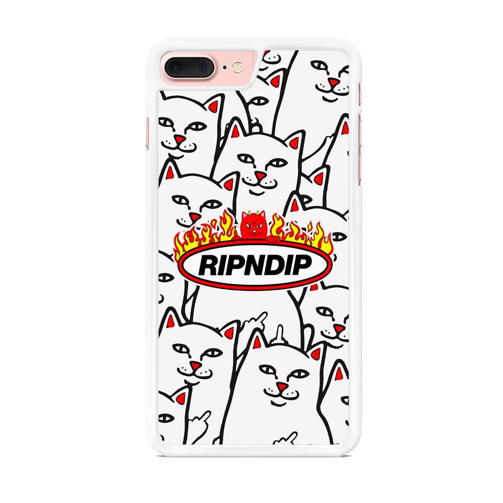 Rip N Dip Spirit Flames iPhone 8 Plus Case-Oxvistore