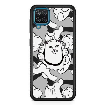 Rip n Dip Cat Force Samsung Galaxy A12 Case-Oxvistore