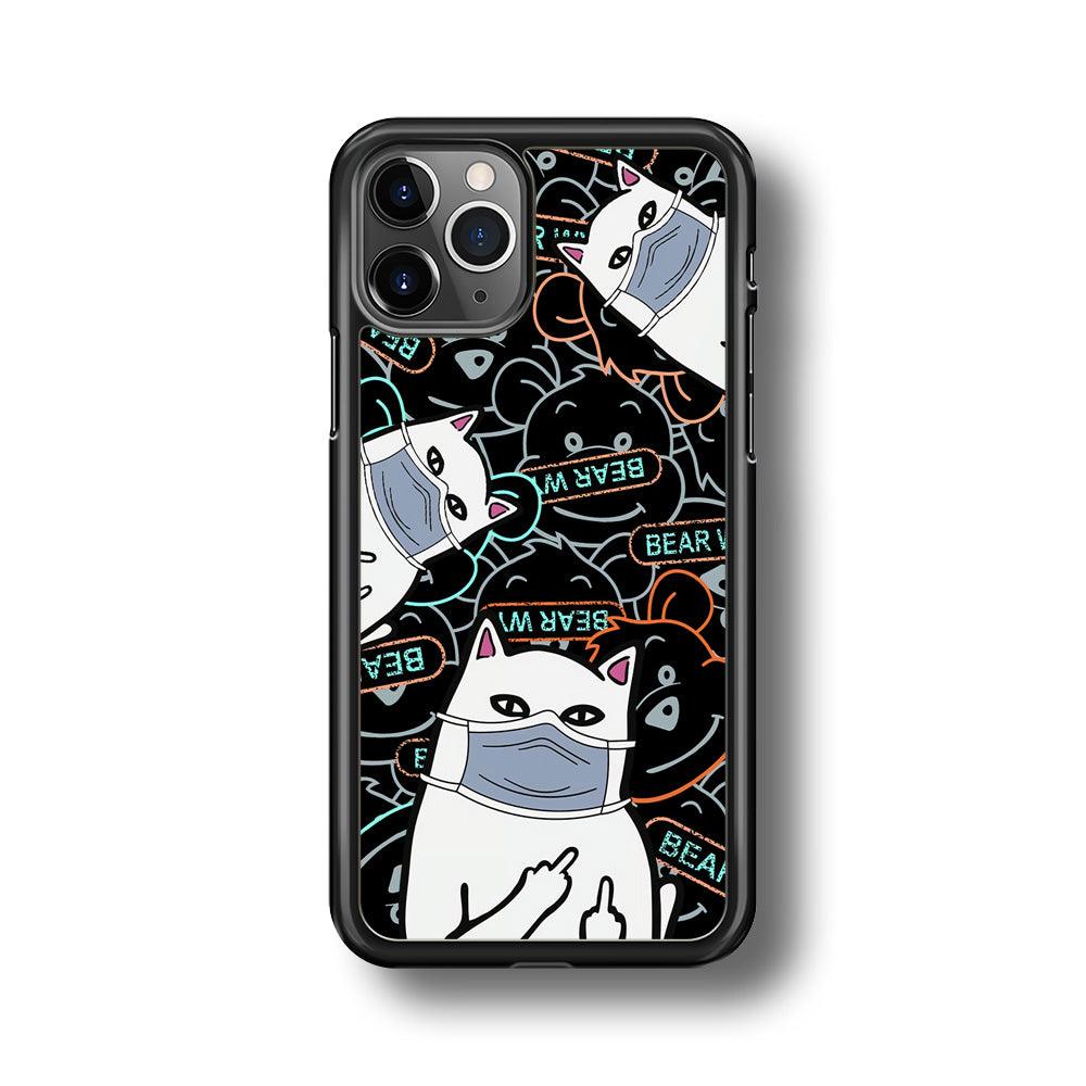 Rip n Dip Mask Master iPhone 11 Pro Max Case-Rubber Black (2D Case)-Oxvistore