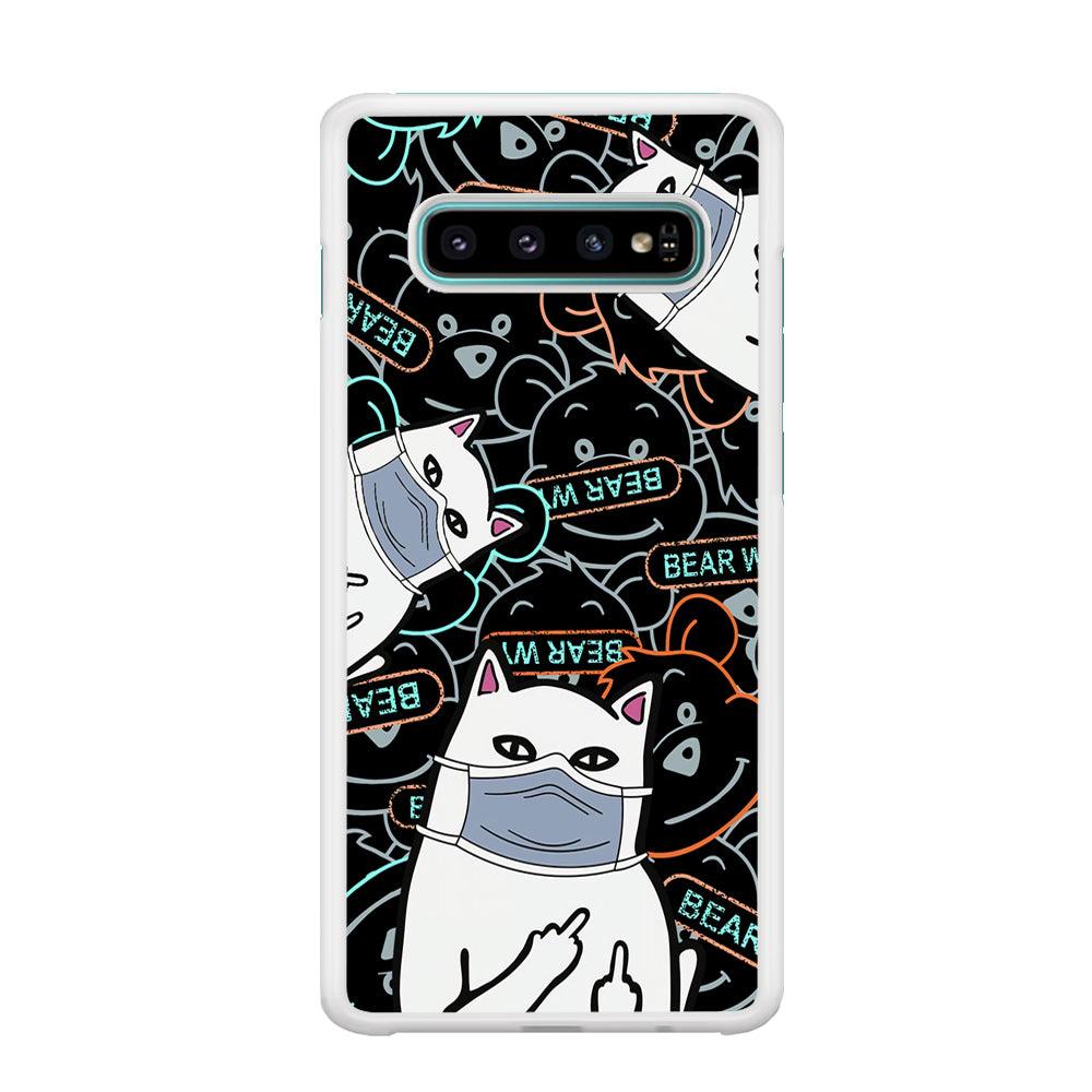 Rip n Dip Mask Master Samsung Galaxy S10 Case-Oxvistore