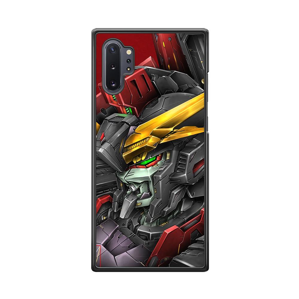 Robot -Transformation of The Machine- Samsung Galaxy Note 10 Plus Case-Rubber Black (2D Case)-Oxvistore