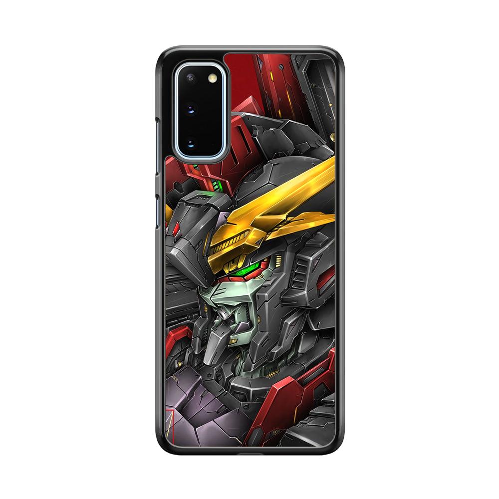 Robot -Transformation of The Machine- Samsung Galaxy S20 Case-Rubber Black (2D Case)-Oxvistore