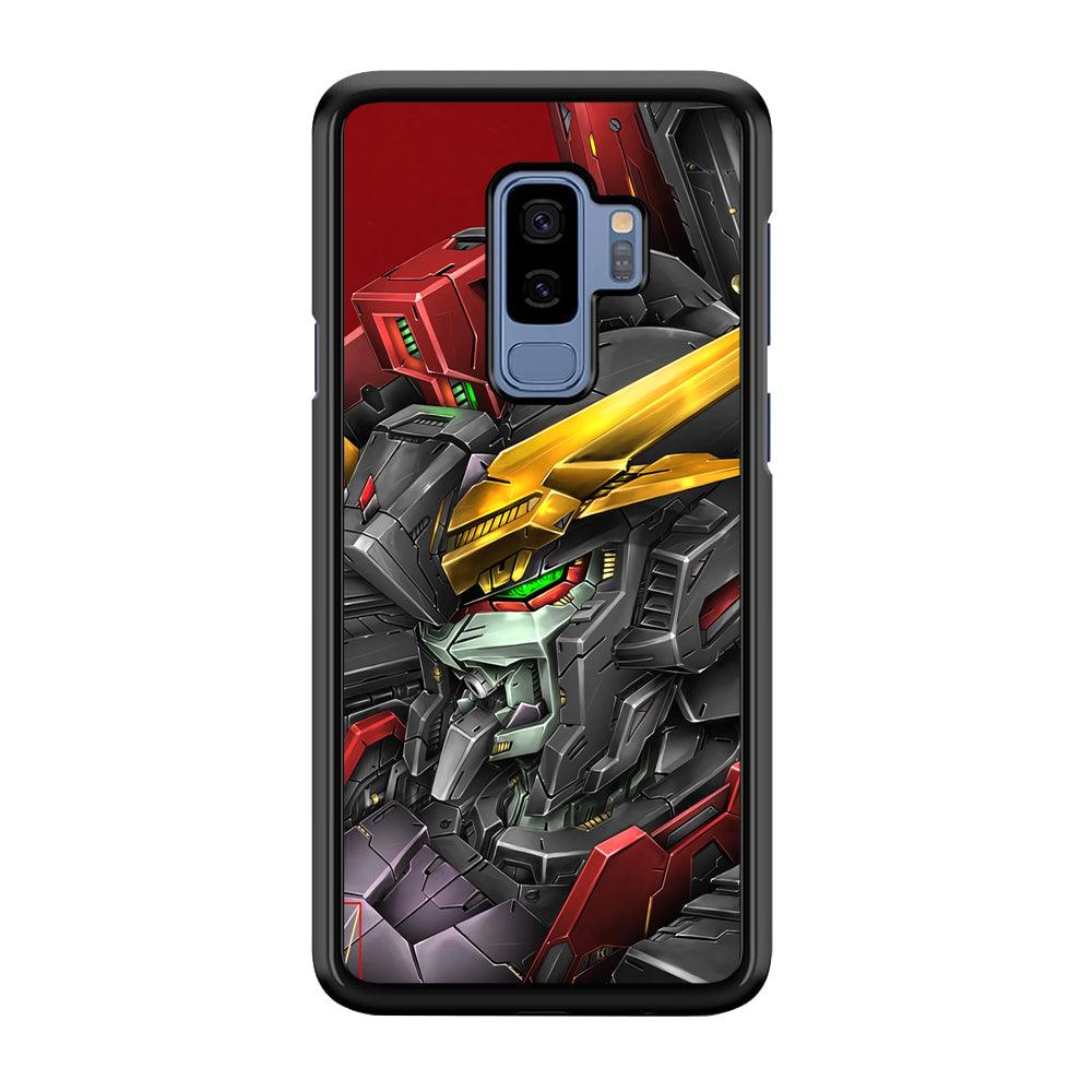 Robot -Transformation of The Machine- Samsung Galaxy S9 Plus Case-Rubber White (2D Case)-Oxvistore