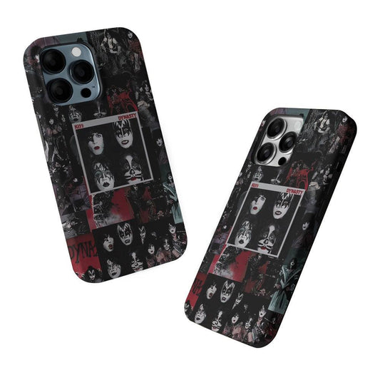 Rock Bands KISS Aesthetic 2 in 1 Tough Phone Case-Oxvistore