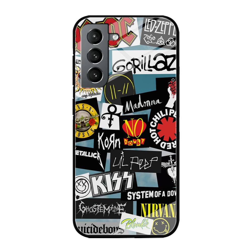 Rock's Band Famous Label Samsung Galaxy S21 Case-Oxvistore