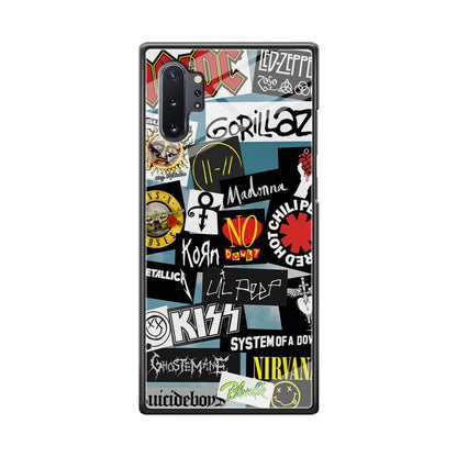 Rock's Band Famous Label Samsung Galaxy Note 10 Plus Case-Oxvistore