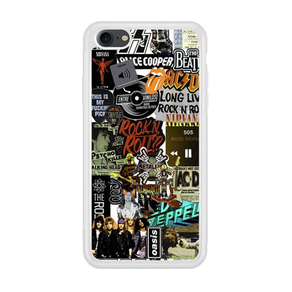 Rock's Band Historical Touch Collage iPhone 8 Case-Oxvistore