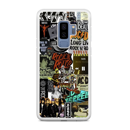 Rock's Band Historical Touch Collage Samsung Galaxy S9 Plus Case-Oxvistore