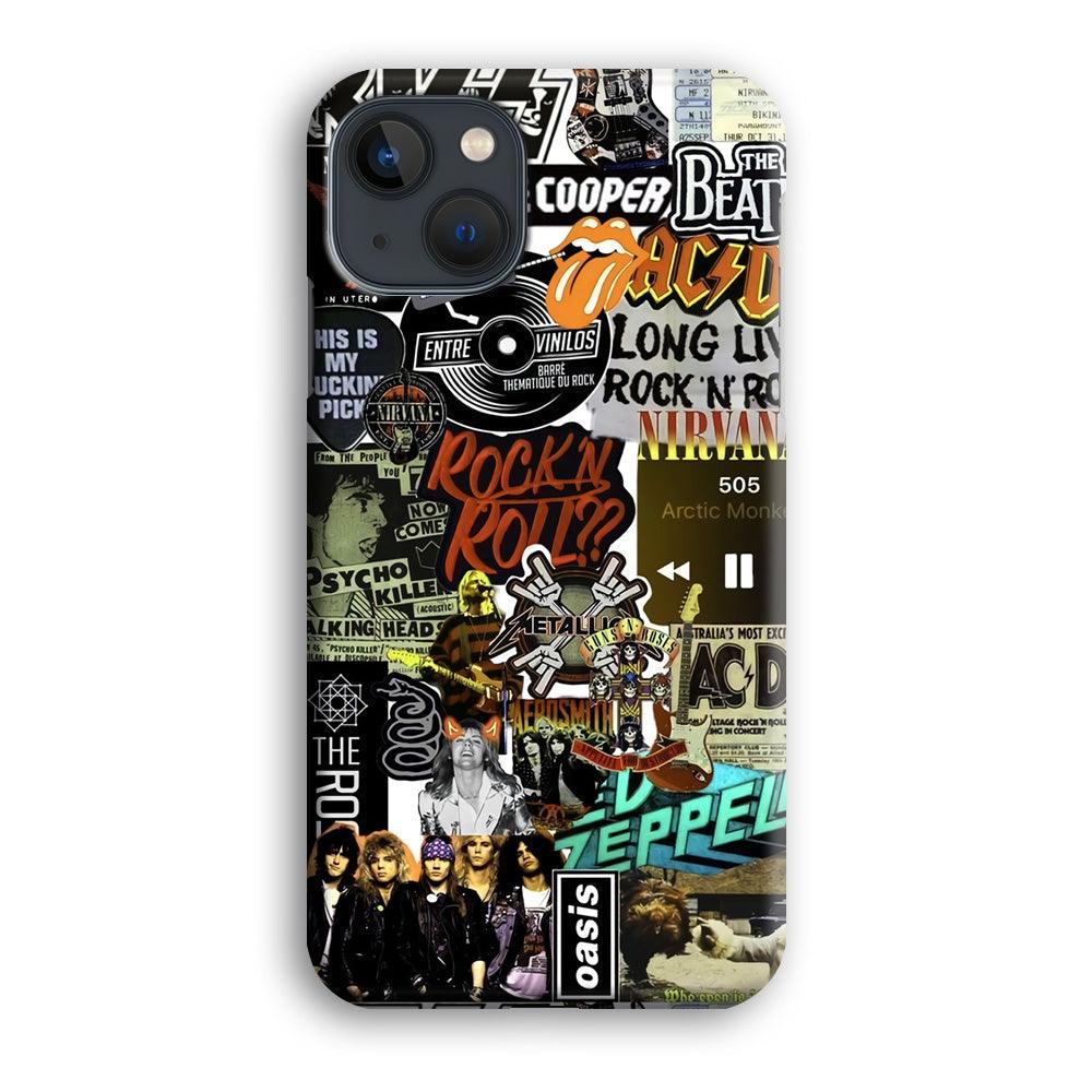 Rock's Band Historical Touch Collage iPhone 13 Case-Oxvistore