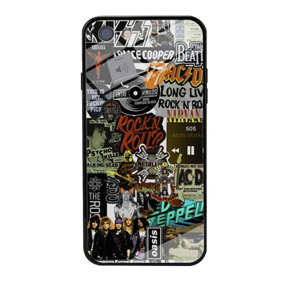 Rock's Band Historical Touch Collage iPhone 6 | 6s Case-Oxvistore