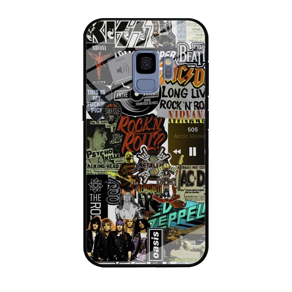 Rock's Band Historical Touch Collage Samsung Galaxy S9 Case-Oxvistore