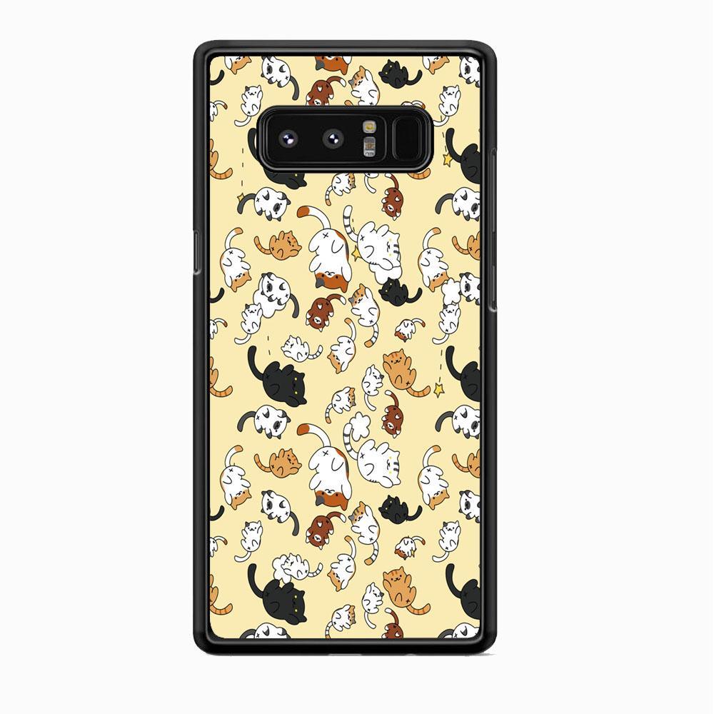 Roll Over and Have Fun Samsung Galaxy Note 8 Case-Rubber Black (2D Case)-Oxvistore