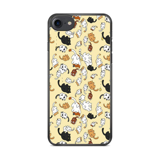 Roll Over and Have Fun iPhone 8 Case-Rubber Black (2D Case)-Oxvistore