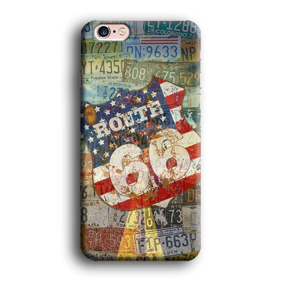 Route 66 Classic Plate iPhone 6 | 6s Case-Oxvistore