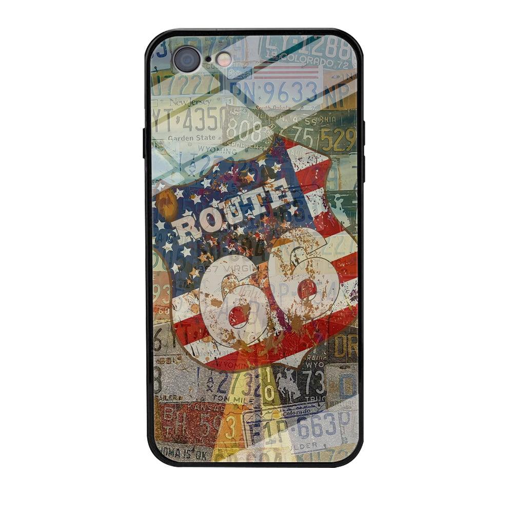 Route 66 Classic Plate iPhone 6 | 6s Case-Oxvistore