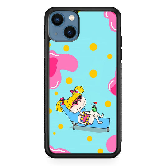 Rugrats Angelica Sunbathing iPhone 13 Case-Oxvistore