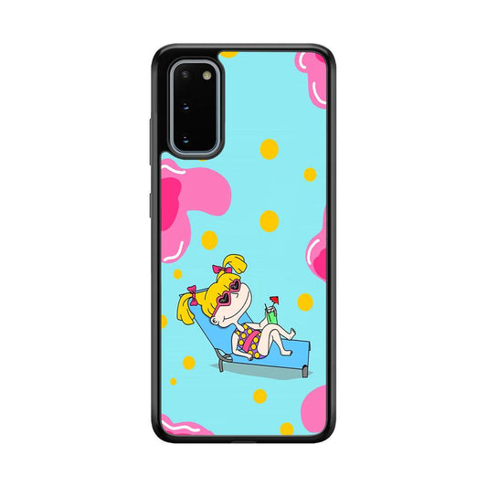 Rugrats Angelica Sunbathing Samsung Galaxy S20 Case-Oxvistore