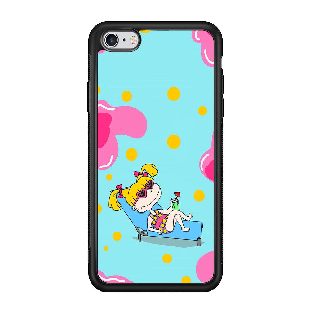 Rugrats Angelica Sunbathing iPhone 6 Plus | 6s Plus Case-Oxvistore