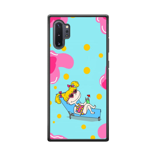 Rugrats Angelica Sunbathing Samsung Galaxy Note 10 Plus Case-Oxvistore