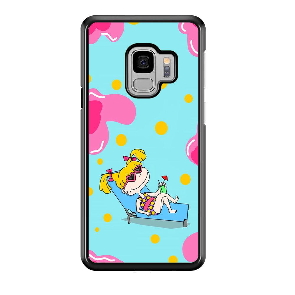 Rugrats Angelica Sunbathing Samsung Galaxy S9 Case-Oxvistore