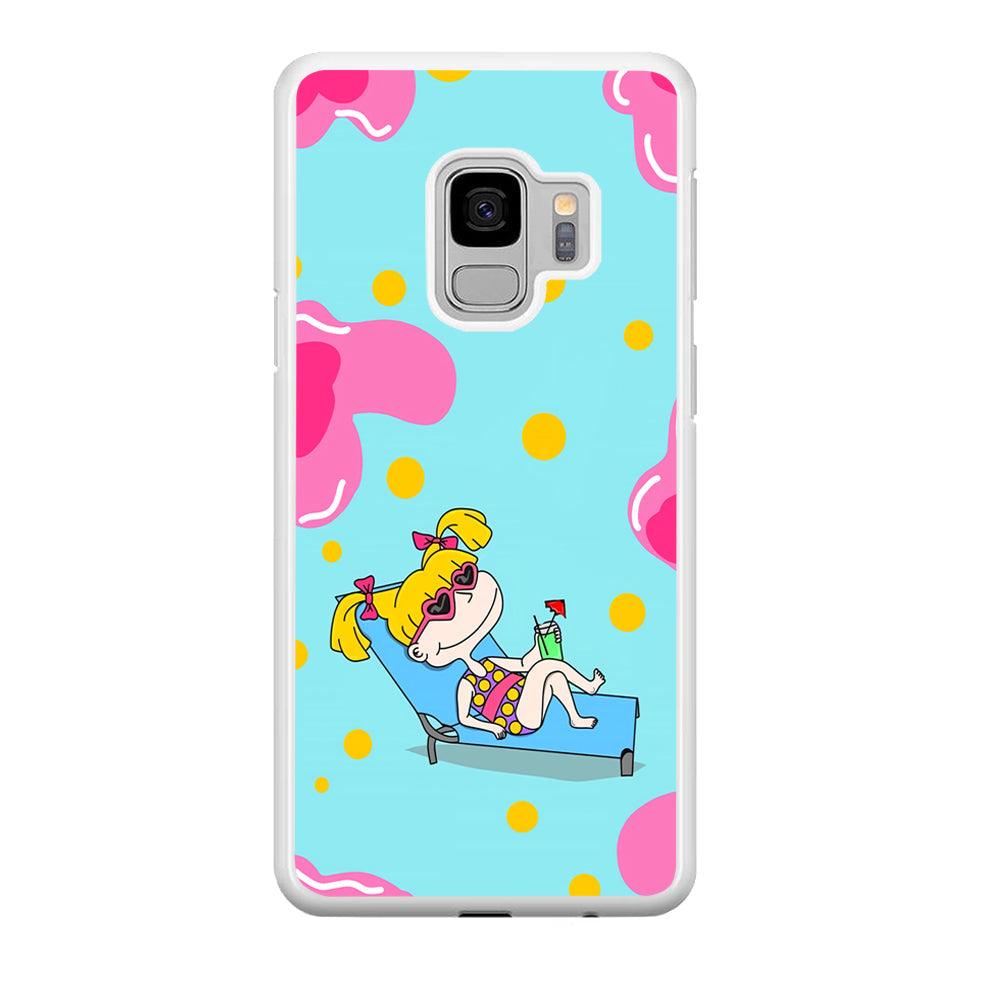 Rugrats Angelica Sunbathing Samsung Galaxy S9 Case-Oxvistore