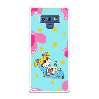 Rugrats Angelica Sunbathing Samsung Galaxy Note 9 Case-Oxvistore