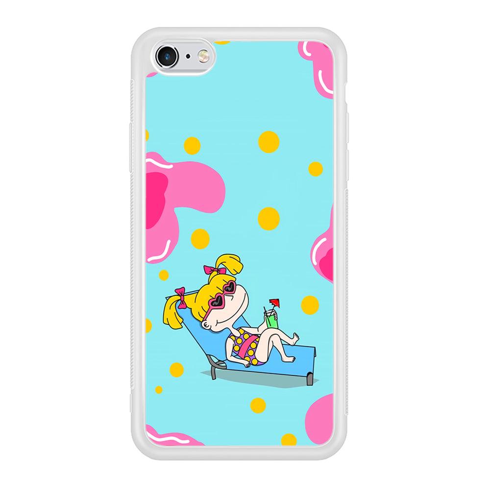 Rugrats Angelica Sunbathing iPhone 6 | 6s Case-Oxvistore