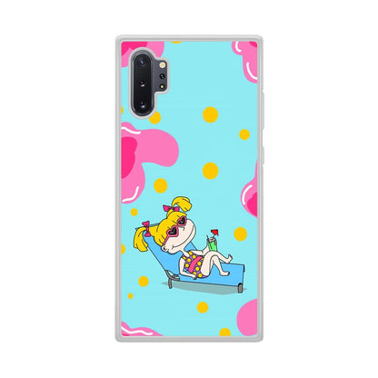 Rugrats Angelica Sunbathing Samsung Galaxy Note 10 Plus Case-Oxvistore