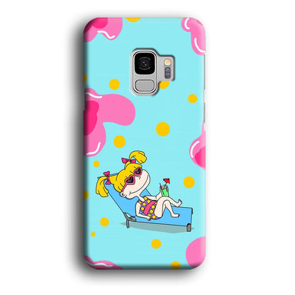 Rugrats Angelica Sunbathing Samsung Galaxy S9 Case-Oxvistore